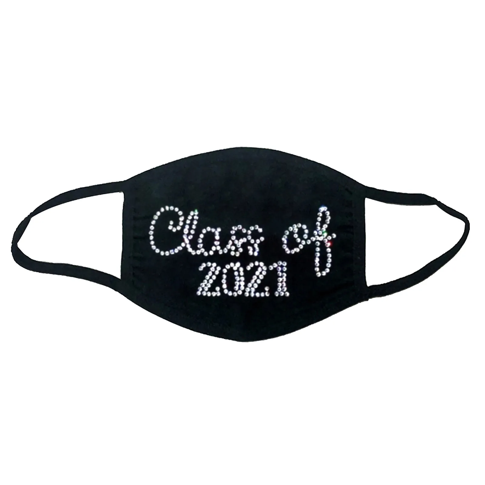 2020 модные к требованиям заказчика Сверкающие стразы маска эластичные