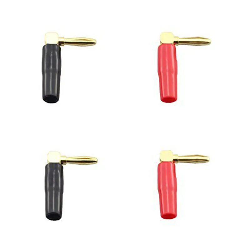 ABSF [4 Упак.] высококлассный медный правый угол/90 градусов винт типа Банан