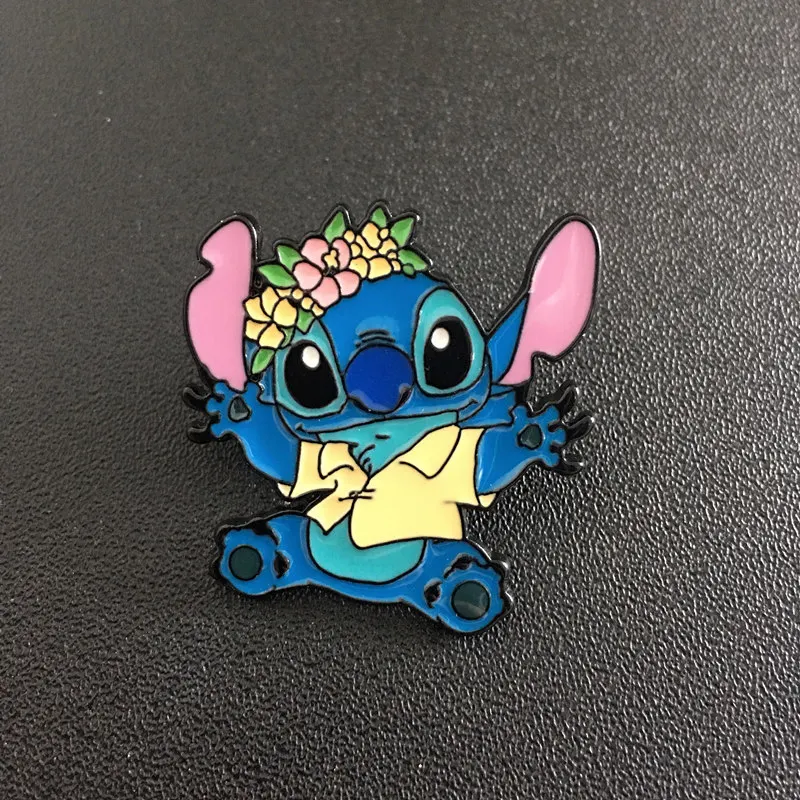 EUPNHY милые стежки эмалевые броши булавки 1 шт. Мультяшные нагрудные для рюкзака