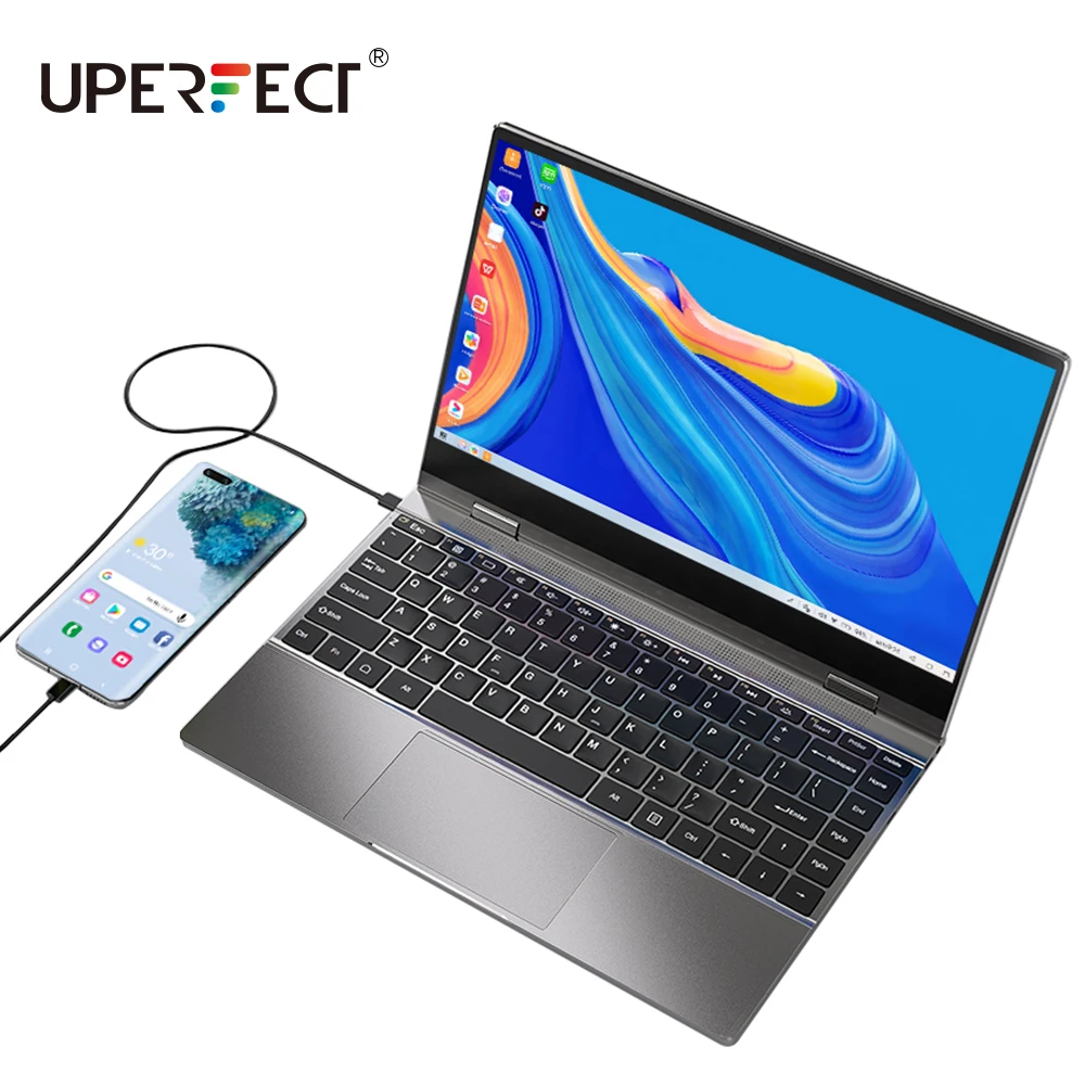 UPERFECT х перезаряжаемые портативный монитор с сенсорным экраном 13 &quotклавиатура