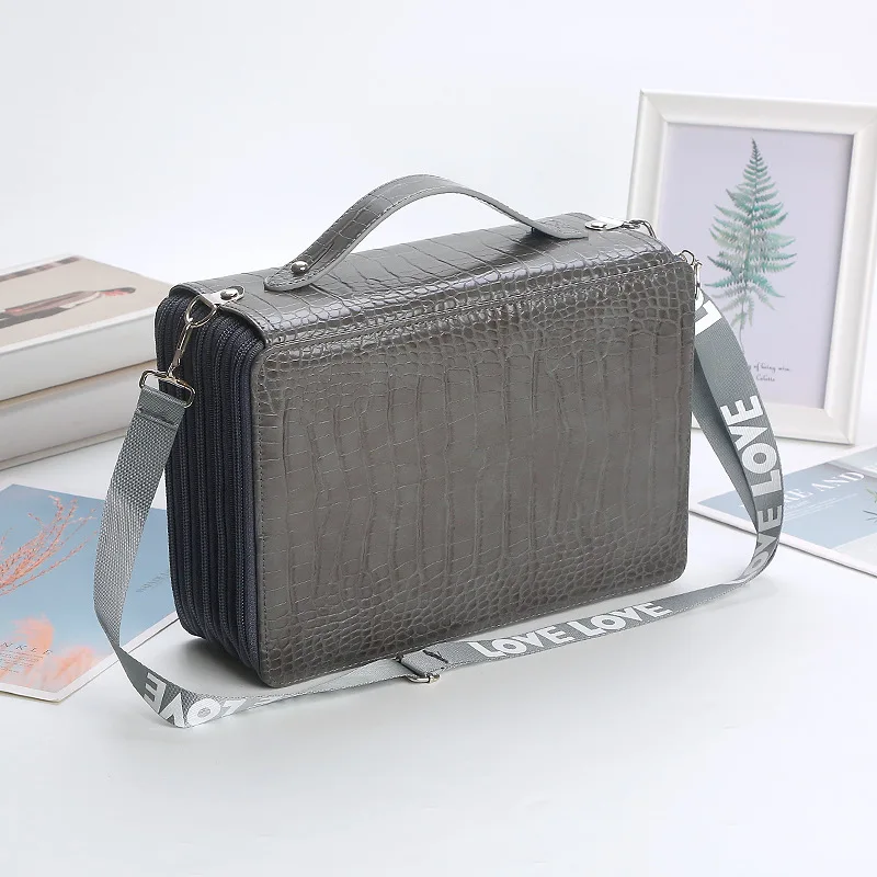 Мужская обувь из материала под крокодиловую кожу 252 слот Портативный Карандаш