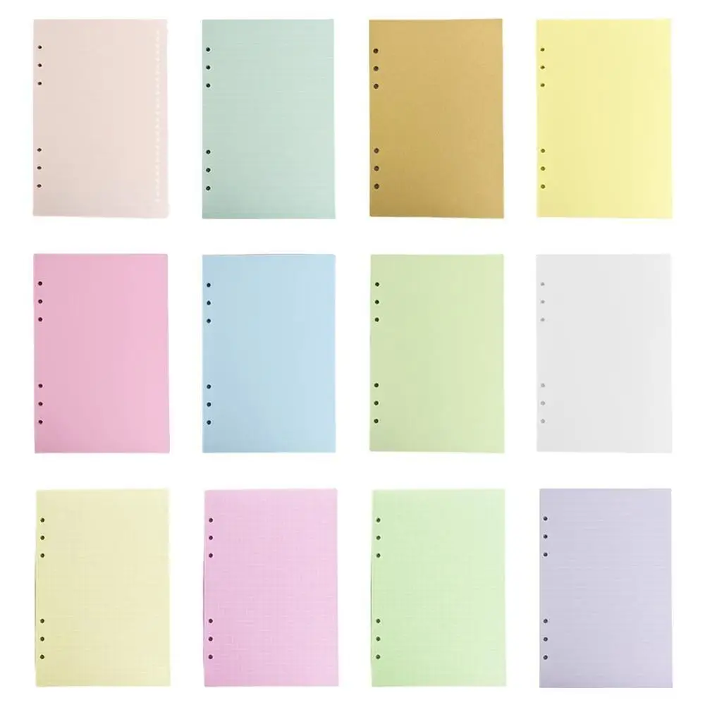 Отрывными листами Тетрадь Бумага пополнения связующего с потайными страницами