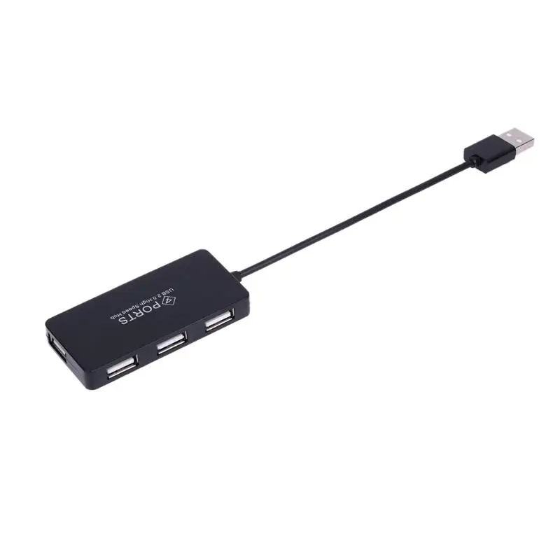 ALLOYSEED 4-портовый высокоскоростной USB-концентратор 2 0 разветвитель с несколькими