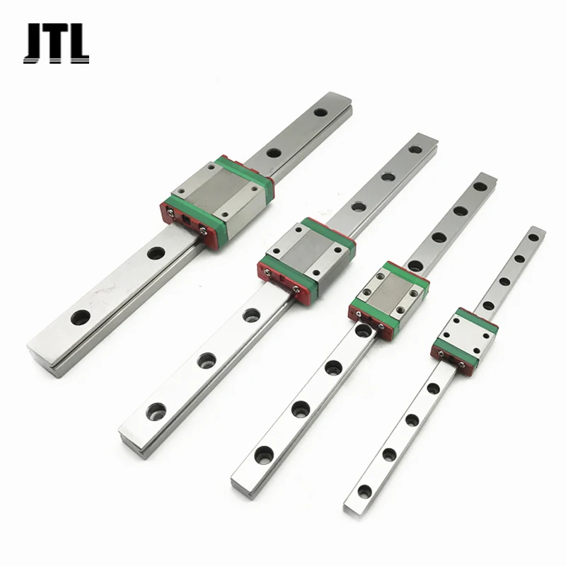 MGN7 MGN12 MGN15 MGN9 L300 400 500 600 800 Миниатюрные линейные направительные рельсы 1pcMGN