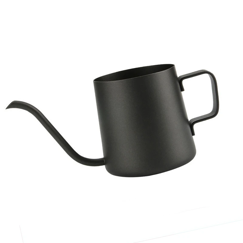 250ml Stainless Steel Mounting Bracket Hand Punch Coffee Pots Drip Gooseneck Spout Long Mouth Teapot Kettle | Дом и сад