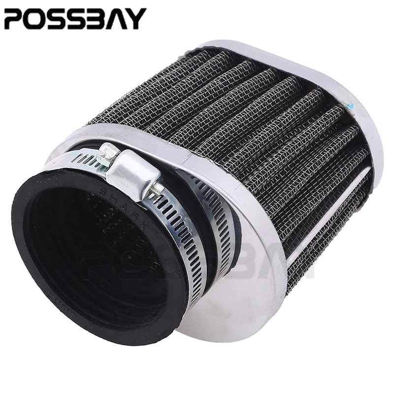 Мотоциклетный воздушный фильтр POSSBAY 50 мм для скутера Зажимная подставка очистки