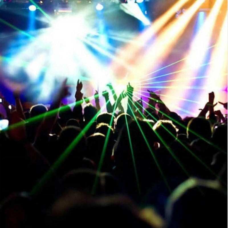 Хорошее качество дистанционного 50 мВт зеленый лазерный проектор