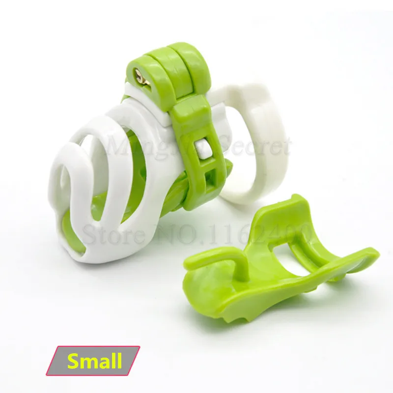 3D дизайн резиновое короткое мужское устройство верности замок для пениса клетка