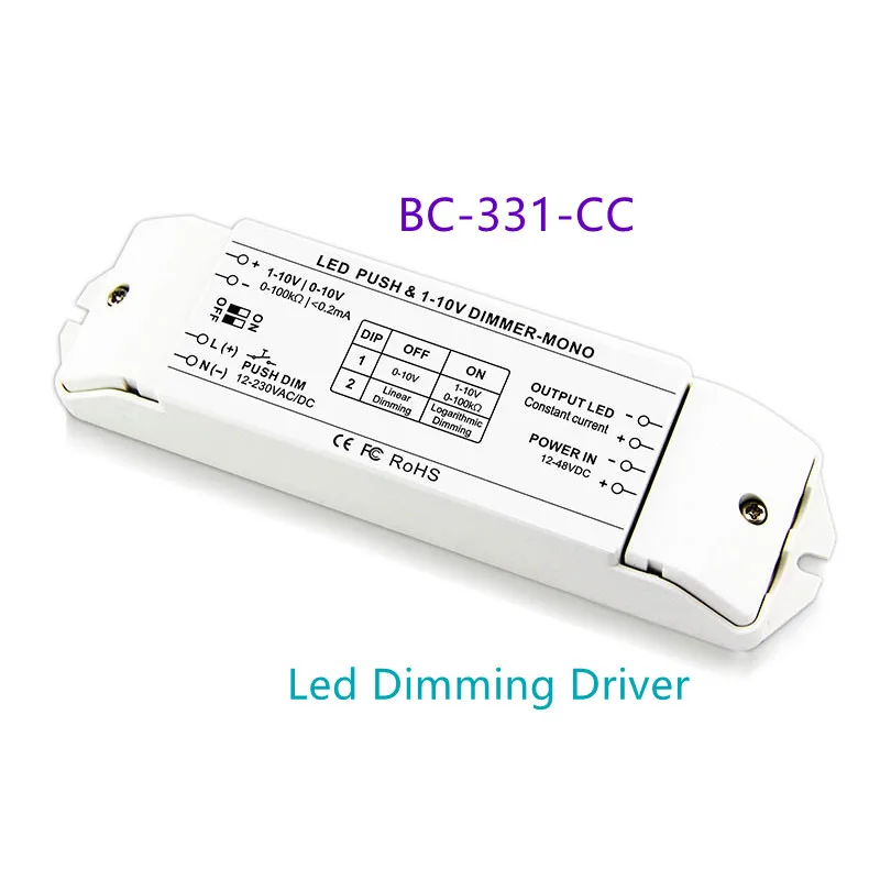 

BC-331-CC 0/1-10V Dimming Driver 350mA /700mA/1050mA max 2400mA dimming driver LED PWM dimmer Constant current