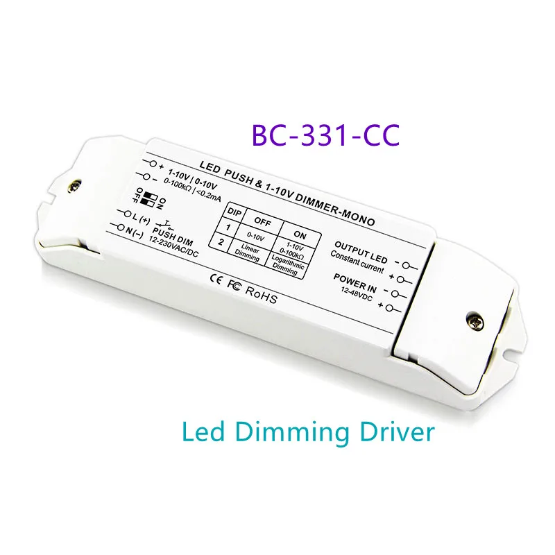 BC 331 CC 0/1 10V дали затемняя драйвер 350mA /700 мА/1050mA max 2400mA светодиодный ШИМ Диммер