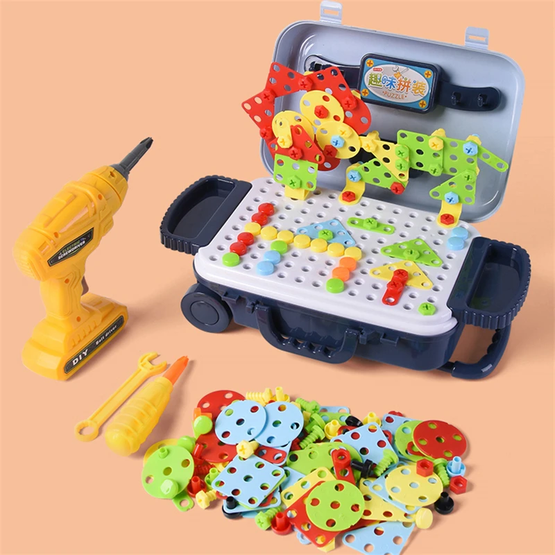 Сверлильный винт 3D креативная мозаика головоломка игрушки детские строительные