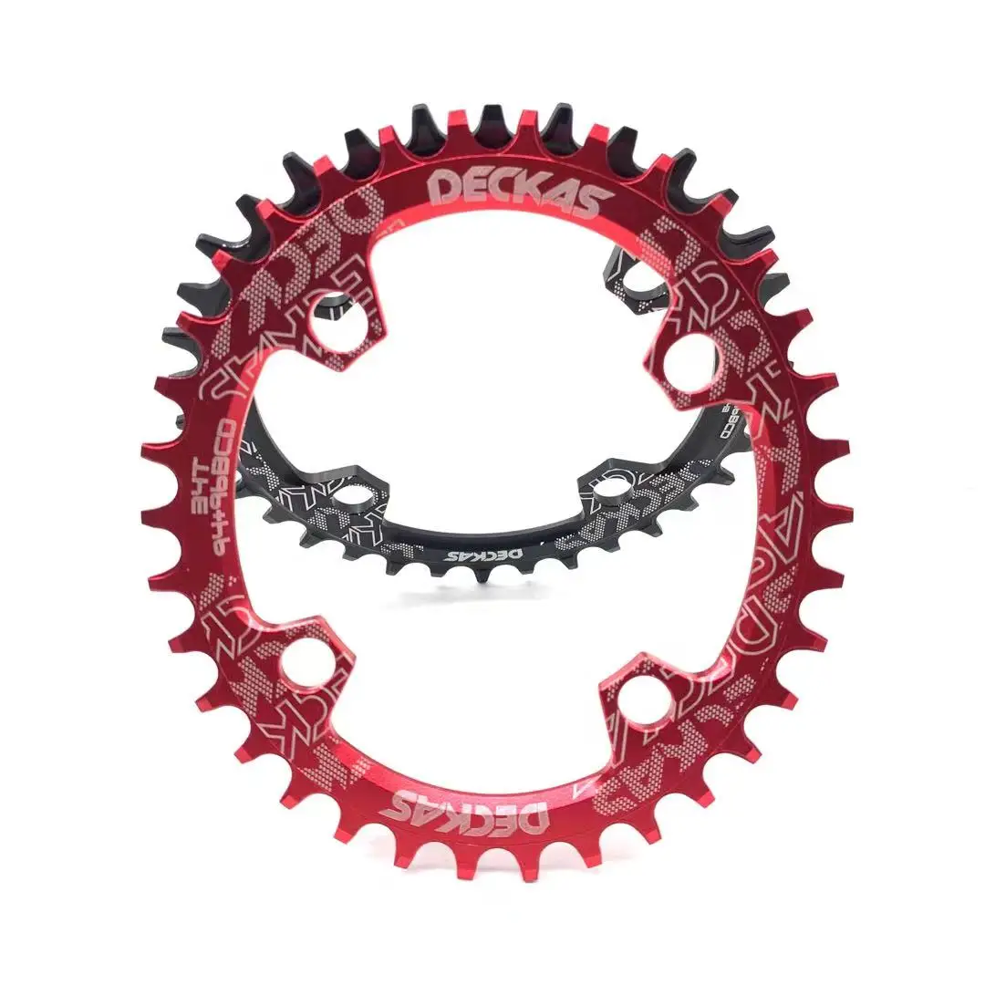 DECKAS круглая овальная велосипедная цепь 32T 34T 36T 38T MTB горная корона для 94 + 96 BCD M4000 M4050