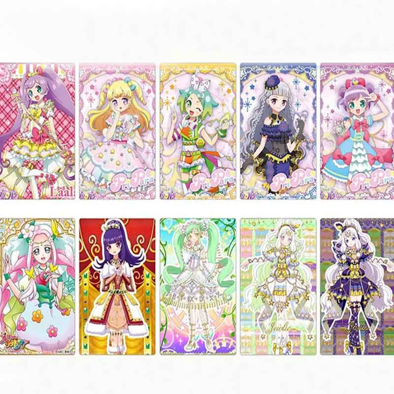30 шт. игровые карты Idol Time Pripara железный ящик персонаж настольные игрушки для семьи