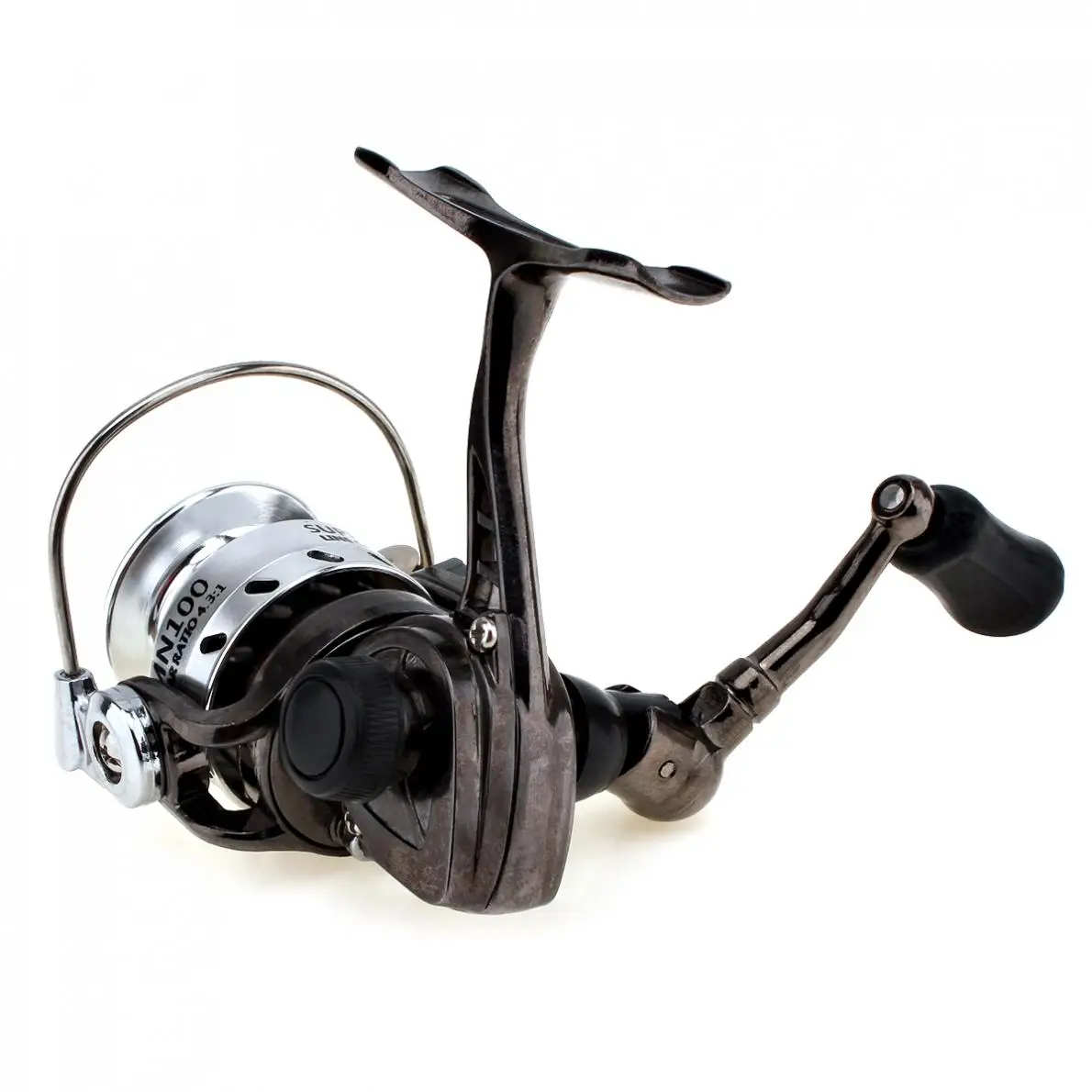 Мини Рыболовная катушка размер ладони металлическая Poket маленькая спиннинговая