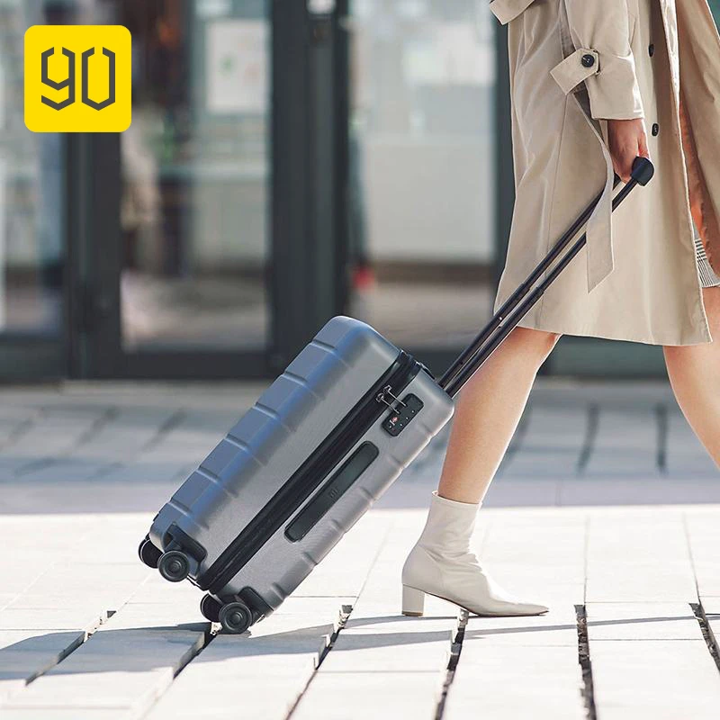 90FUN 20 дюймов чемодан на колесиках, пароль для женщин и мужчин, для деловых поездок, отдыха, mala de viagem