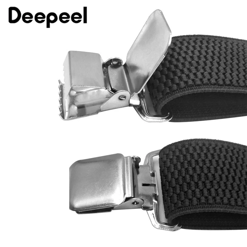 Подтяжки Deepeel для взрослых мужчин 1 шт. 4*125 см широкий эластичный ремешок
