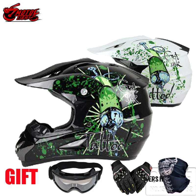 Шлем для любителей мотокросса защитный шлем квадроциклов езды на мотоцикле |