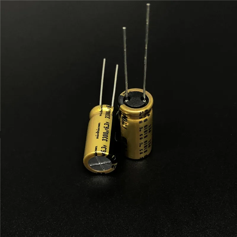 5 шт./20 шт. 3300 мкФ 6 3 В NICHICON FW серия 10x20 мм 6.3V3300uF HiFi аудио конденсатор | Электронные