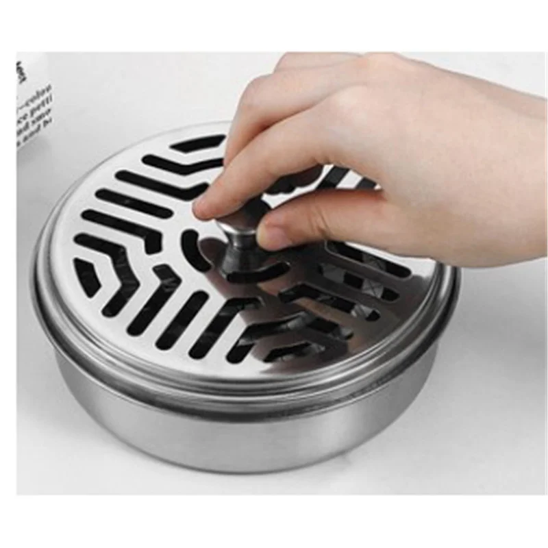 

Mosquito Coil Holder Coil Camping Garden with Mesh Stand Incense Burner