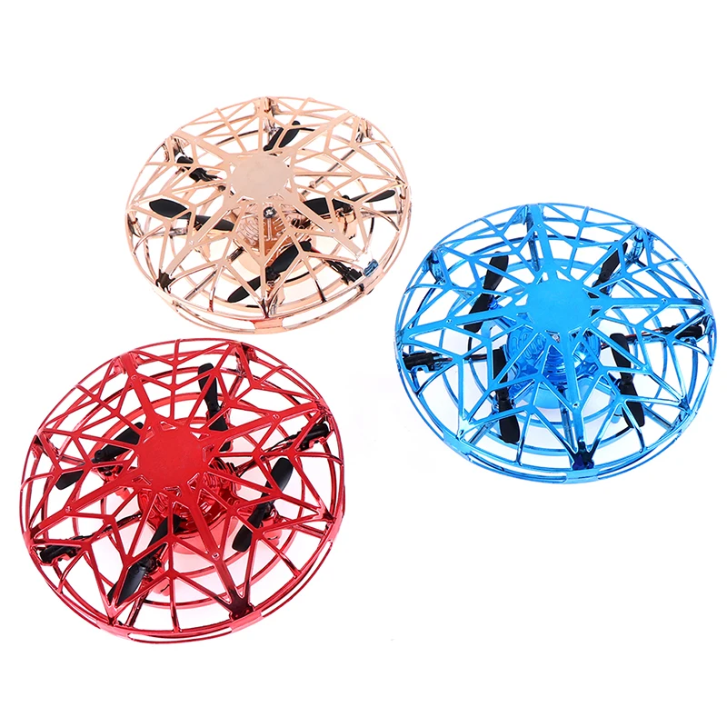 Мини светодиодная лампа USB зарядка игрушка для детей Дрон Quad Индукционная
