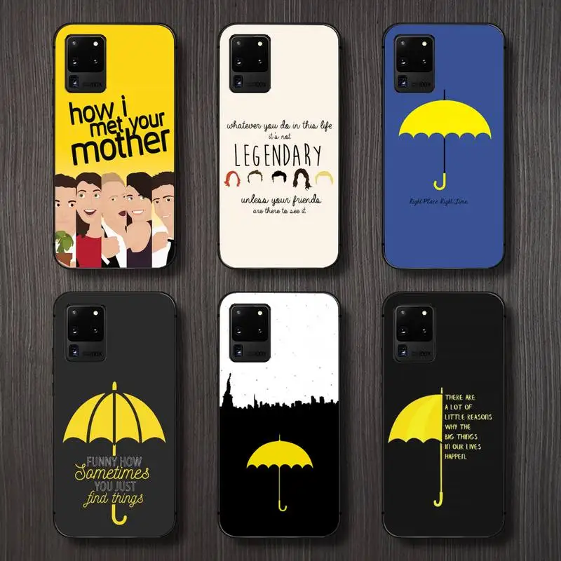 

how i met your mother TV series Phone Case For Samsung galaxy A S note 10 12 20 32 40 50 51 52 70 71 72 21 fe s ultra plus