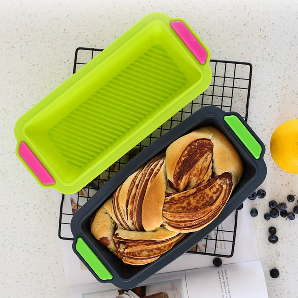 Прямоугольные силиконовые выпечки форма для тостов хлеба высоким голенищем