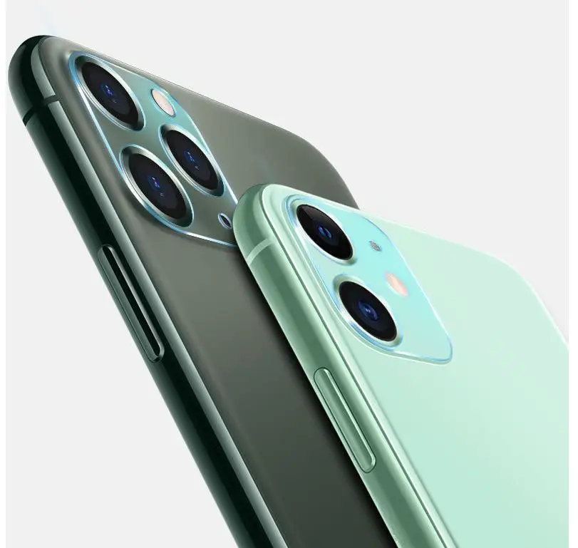 2 шт. для iPhone 11 pro XI MAX X XR XS Защитная крышка объектива камеры Закаленное стекло