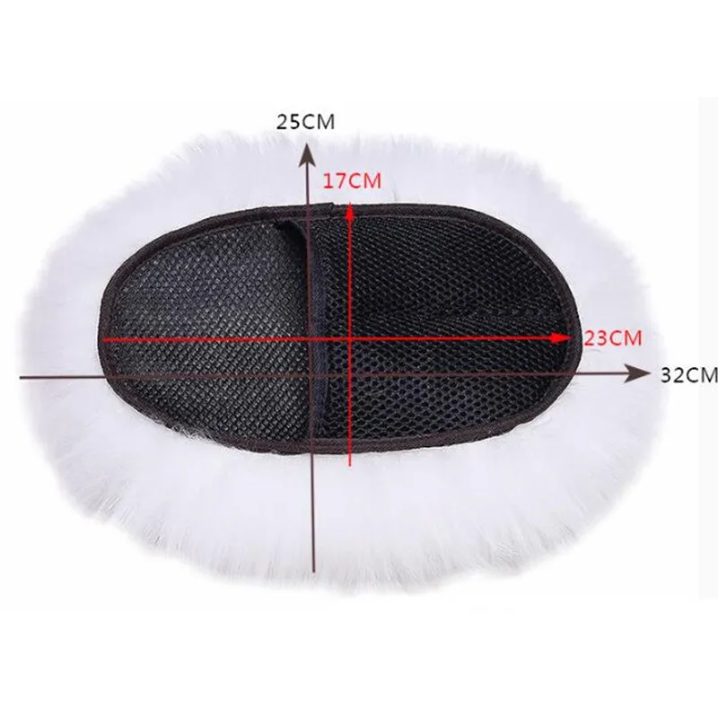 

Car Styling Automotive Car Cleaning Car Brush Cleaner Wool Soft Car Washing Gloves Cleaning Brush Motorcycle Washer Care