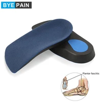1pair 34 orthotic shoe inserts for plantar fasciitis foot arch and heel pain relief cup support for walking running exercise