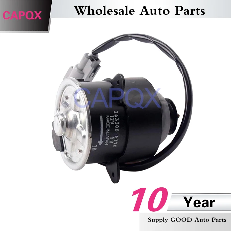 CAPQX правый боковой мотор вентилятора NO.2 16363-74370 для TOYOTA CAWRY 2AZFE 1999 2000 2001 2002 2003 2004 |
