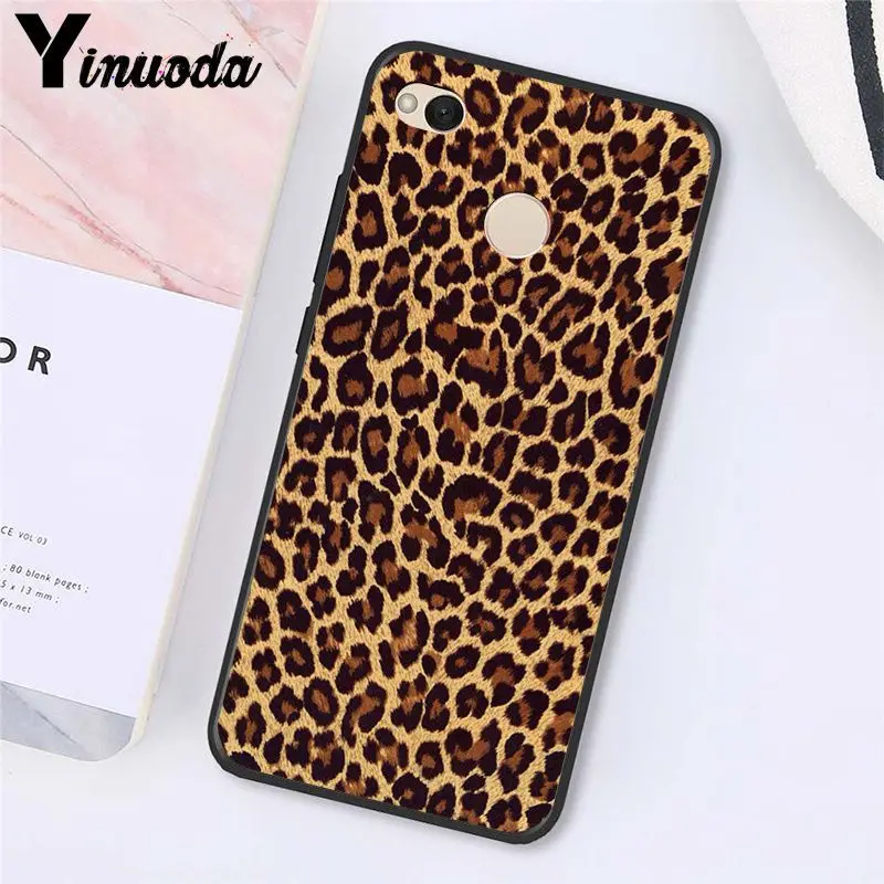 Yinuoda модные с животными Леопардовый принт чехол для телефона для Xiaomi mi5 6 A1 A2 Lite Mi9 9SE mi8lite 8explorer Pocophone F1 - Цвет: A12