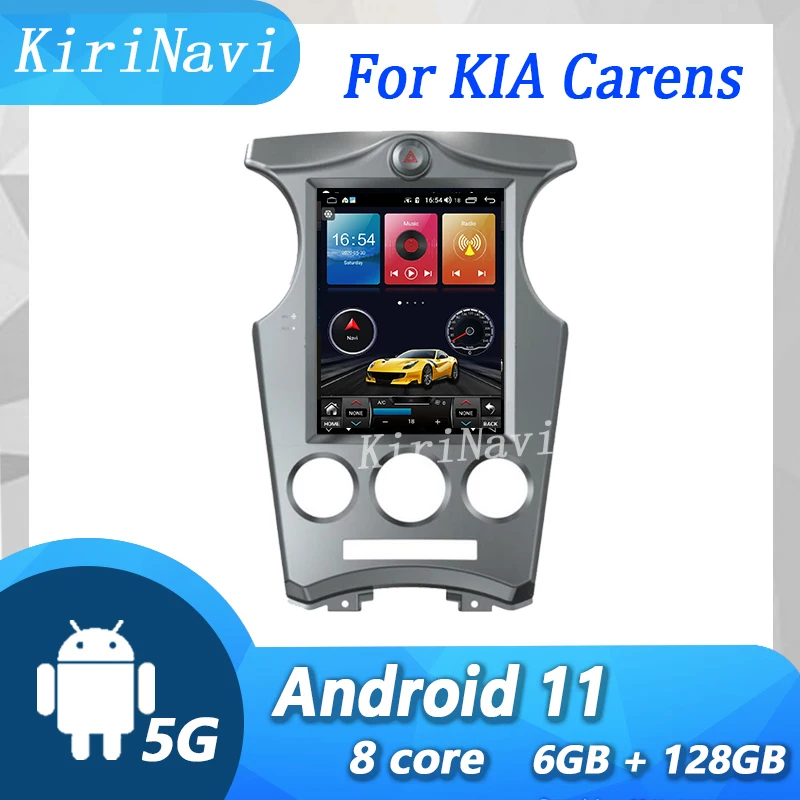 

Вертикальный экран KiriNavi Tesla 10,4 "Android 10,0 для KIA Carens, автомобильный мультимедийный плеер 4G, автомобильное радио, стерео 2006-2013