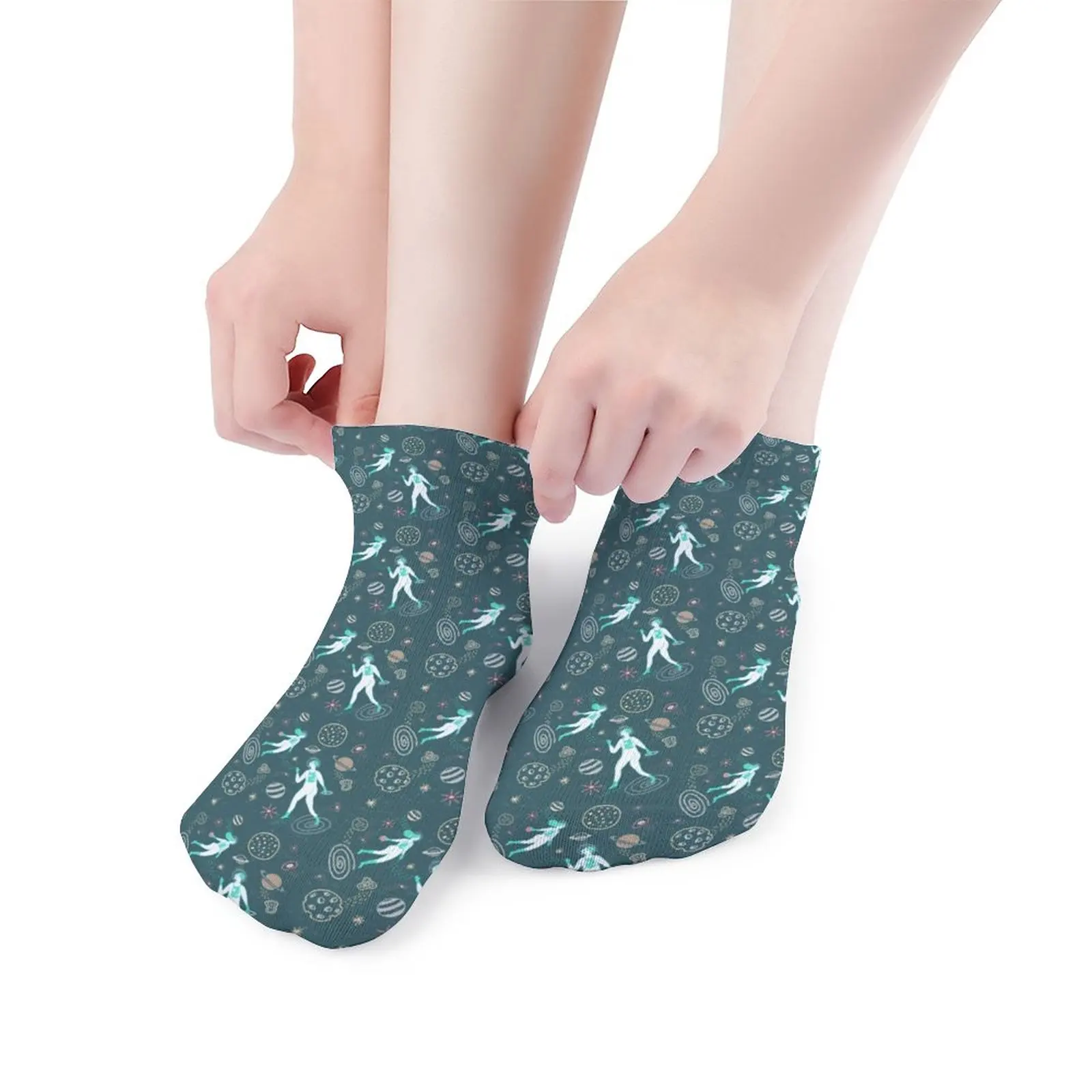 

Universe Socks Abstract Trekking Socks Large Chemical Fiber Non-Slip Boys Photo Socks