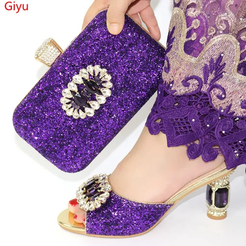 Doershow/комплект из итальянских туфель и сумочки в комплекте Итальянские женские