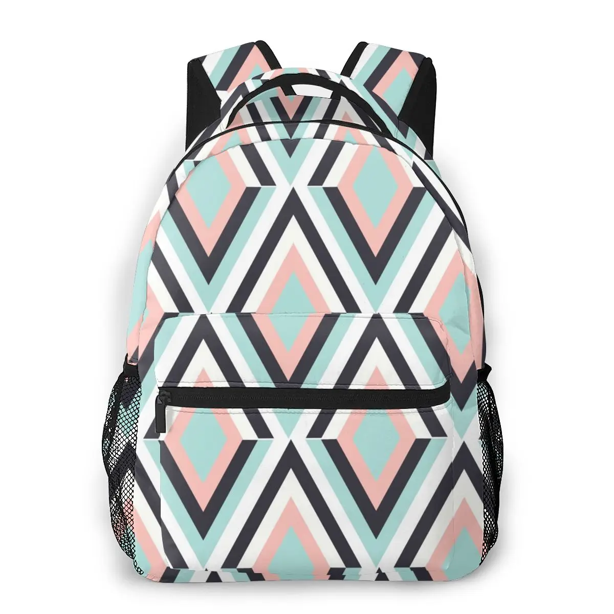 Новинка 2020 рюкзак с этническим геометрическим рисунком зигзаг школьная сумка