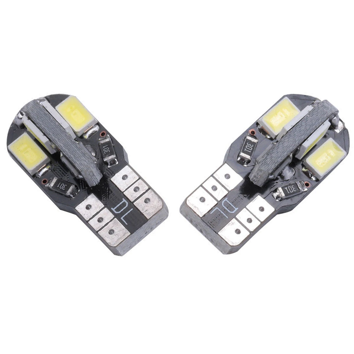 

20PCS T10 SMD LED Light Each Light Bulb With 8pcs Long Lasting Super Bright 5730 SMD Low Power Consumption Energy-Saving