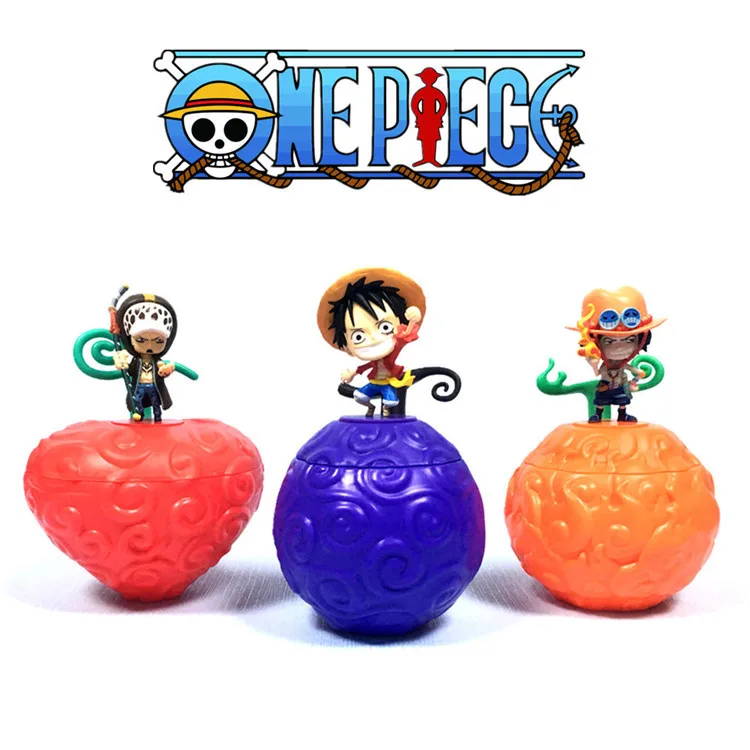 17 см цельный дьявол фрукты Ace пламя-пламя и Луффи жевательная резинка фигурка ПВХ