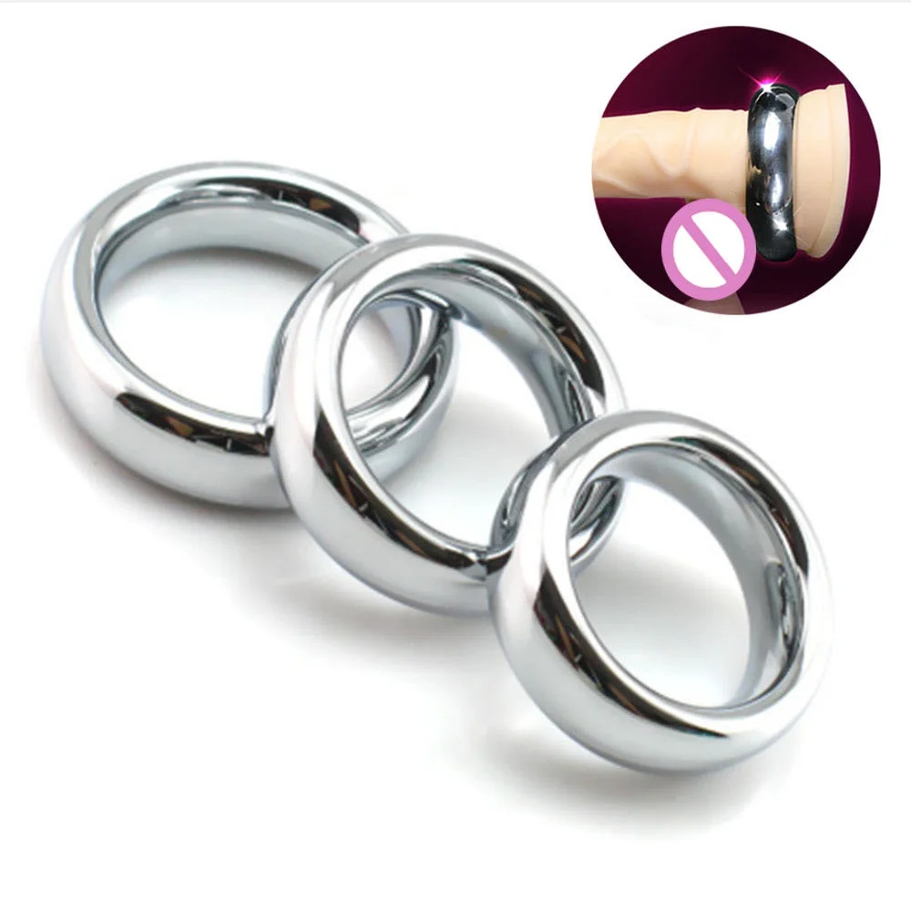 3 размера на выбор металлическая клетка для пениса кольцо из нержавеющей стали