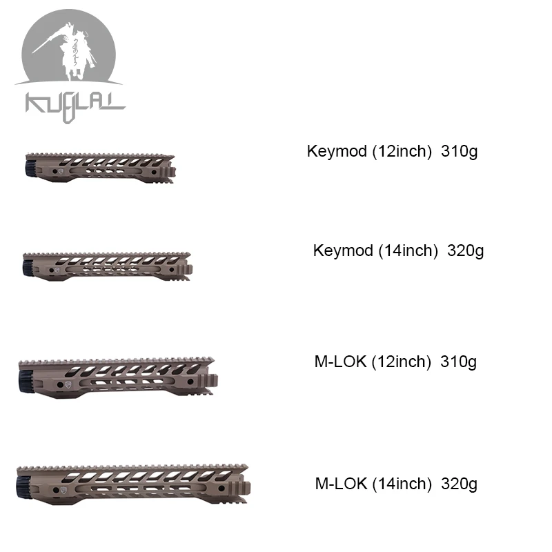 Охотничий Тактический страйкбольный гелевый бластер M4 Handguard 12 14 дюймов бесплатно поплавок Quad Rail Picatinny M-lok Keymod монтажные аксессуары