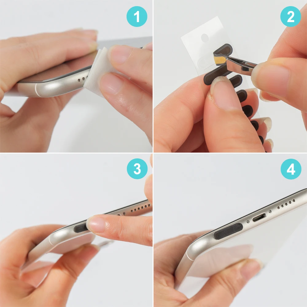 10/14 шт. универсальные наклейки для наушников|Пылезащитные заглушки| |