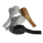 1 ярд, 1 см, блестящая лента со стразами для шитья