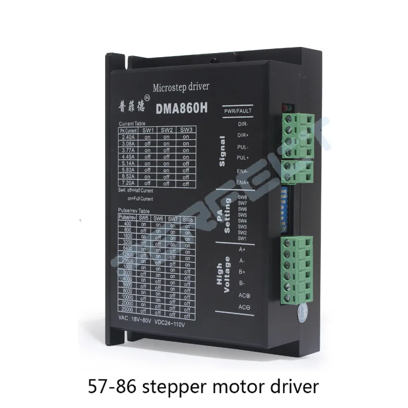 DMA860H step driver 2 phase DSP microstep for nema 34 42 AC24-80V DC24-80V | Обустройство дома