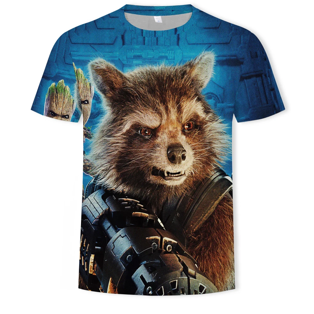 

Sci-Fi Movie Character Xiaoshuren 3D Printed T-shirt Streetwear Harajuku Men's and Women's T-shirt Personality Casual