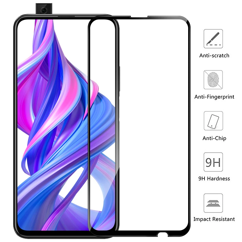 Полностью изогнутое стекло для huawei Nova5 5i Pro P Smart Z 2019 Honor 8X 9X закаленное P30 P20 Lite