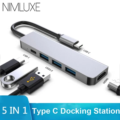 PD USB C концентратор к HDMI адаптеру 4K Thunderbolt 3 Type-C с портом для зарядки Macbook Pro Air 2018/2019 |