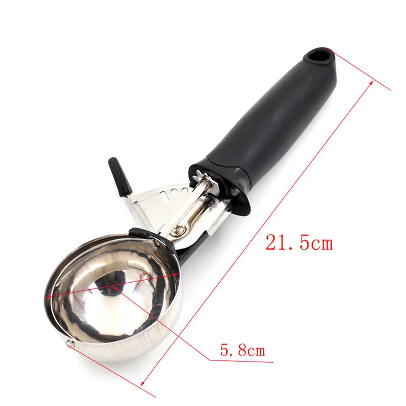 

Stainless Steel Ice Cream Scoop Ice Ball Maker Ice Cookie Dough Meat Balls Rice Dishes Ice Cream Spoon Kitchen Tools