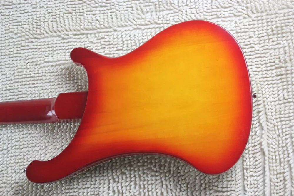 Новинка 2018 года фабрика левая рука Rickenback fireglo электрический бас lefty Ricken 4003
