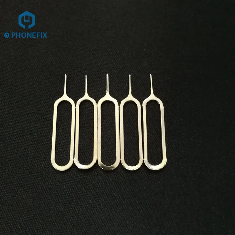 100 шт. лоток для Sim-карты извлечения открытой иглы инструмент ключа iPhone Xiaomi Huawei