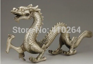 Статуя Будды в виде дракона статуэтка белая медь высота 20 см| |