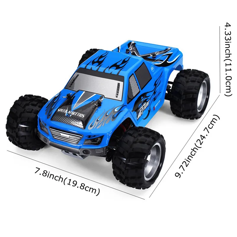 Радиоуправляемый автомобиль 1:18 Wltoys A979 2 4 ГГц 4WD Радиоуправление для бездорожья
